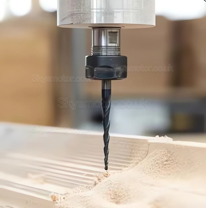 Air Cooled CNC Spindle Motor Handi JGF-F80E-2.2KW 110V/220V/380V 2.2kW 24000RPM ER20 Collet 400hz